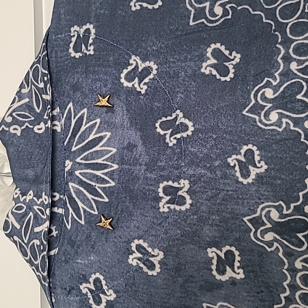 Golden Goose Paisley Bandana Print Long-Sleeve Maxi Dress - Picture 8 of 11